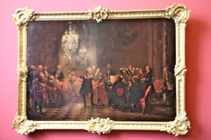 The flute concert of Frederick the Great, Old National Gallery, Berlin