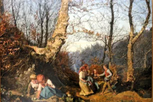 Early spring in Vienna forest, Old National Gallery, Berlin