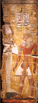 Egyptian Mural Painting, Neues Museum, Berlin