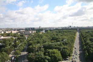 View from the Victory Column in Berlin