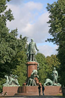 Bismarck Memorial, Tiergarten, Berlin
