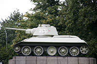 T34 tank, Tiergarten Soviet Memorial, Berlin