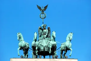 The quadriga on the Brandenburg Gate