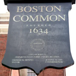 Boston Freedom Trail: 1. Boston Common