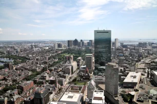 View from Prudential Tower, Boston