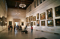 Inside the Museum of Fine Arts, Boston