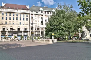 Vörösmarty Square in Budapest