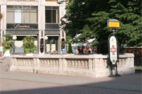 Entrance to the Metro at Vörösmarty Square