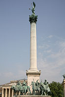 Millennium Column, Heroes' Square, Budapest