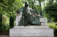Anonymus Statue, Varosliget, Budapest
