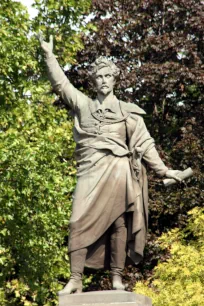 Statue of Sándor Petőfi in Budapest
