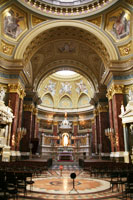 Main nave of St. Stephen's Basilica