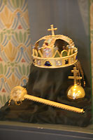 Coronation regalia in the Matthias Church