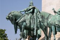 Prince Árpád, Millennium Monument