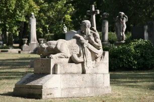 Grave at the Kerepesi Cemetery in Budapest