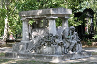 Lujza Blaha Tomb, Kerepesi Cemetery