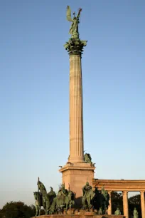 Millennium Column, Heroes' Square, Budapest