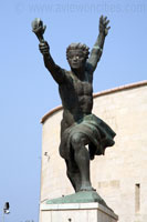 Progress statue at Liberty Monument, Budapest