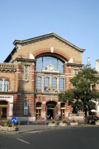 Market Hall at Batthyany Square in Budapest