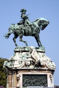 Statue of Eugene of Savoy, Buda Castle