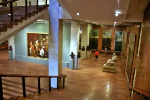 Interior of the Hungarian National Gallery, Budapest