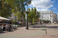 Vörösmarty Square seen towards Gerbeaud House