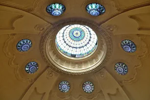 Dome skylights, Hotel Gellért, Budapest