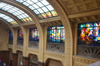Stained Glass Windows, Hotel Gellért, Budapest