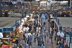 Central Market Hall Interior, Budapest