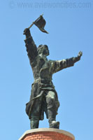 Statue of Captain Ostanenko, Memento Park