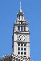 Wrigley Building Clock Tower, Chicago