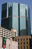 Rear side of 333 West Wacker Drive, Chicago