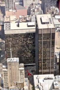 Federal Center seen from the Willis Tower in Chicago