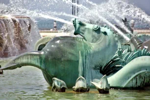 Seahorse, Buckingham Fountain, Chicago