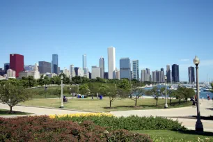 Grant Park seen from the Shedd Aquarium, Chicago