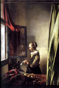 Girl Reading, Old Masters Gallery, Dresden
