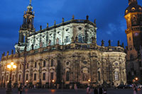 Hofkirche at Theaterplatz, Dresden