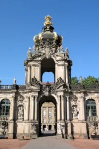 Crown Gate, Zwinger, Dresden