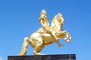 Golden Rider, Neustadt, Dresden