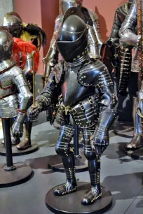 Child armor in the History Museum in Dresden