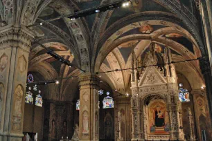 Interior of the Orsanmichele in Florence