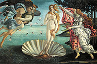 Birth of Venus, Galleria degli Uffizi, Florence