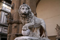 Lion Statue at the Loggia dei Lanzi