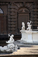 Detail of the Artichoke Fountain, Pitti Palace, Florence