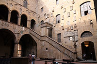 Inner Courtyard of the Bargello in Florence
