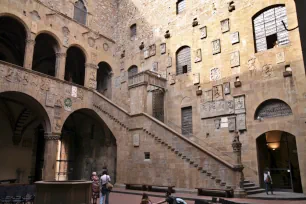 Inner Courtyard of the Bargello in Florence
