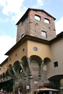 The Manelli Tower and Vascari Corridor, Ponte Vecchio