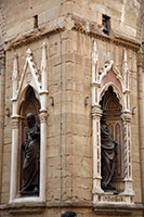 Niches of the Orsanmichele Church in Florence, Italy