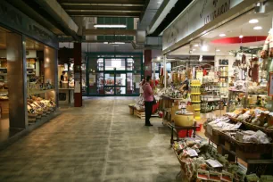 Inside the Mercato Centrale in Florence