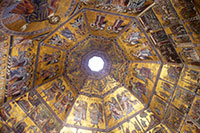 Ceiling mosaic, Baptisterium, Florence
